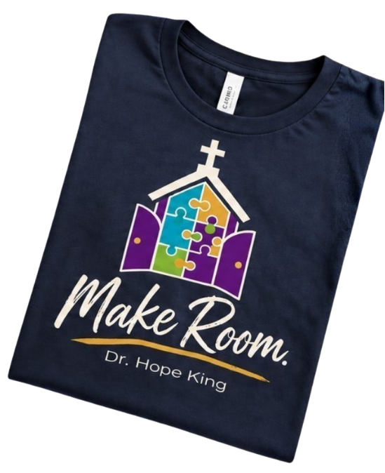 Navy Make Room t-shirt